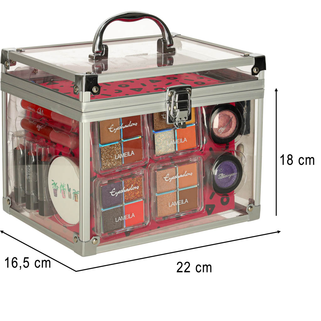 Make-up-kit-cosmetics-home-spa-suitcase-XXL-172297 Set za šminkanje, kozmetika za dom, spa, kofer XXL
