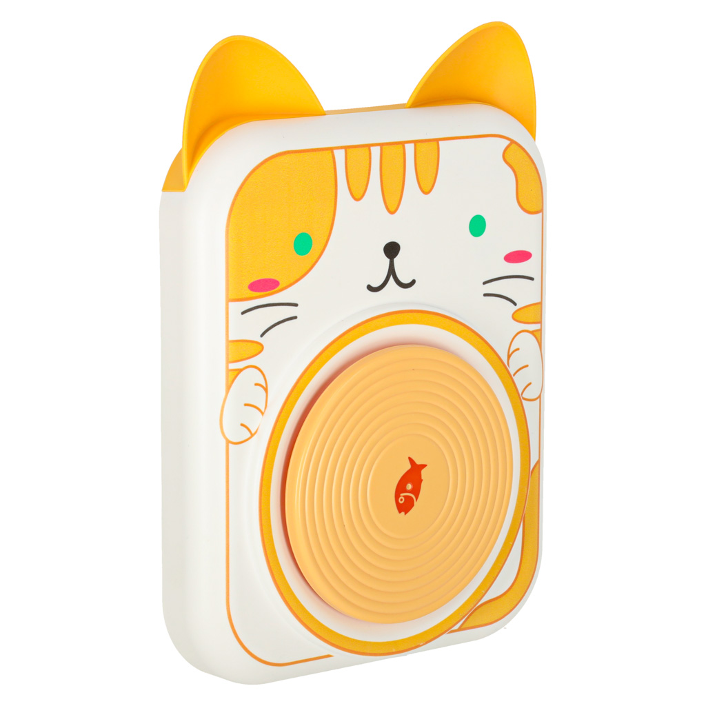 Set lončarskog kotača kreativno, žuta maca