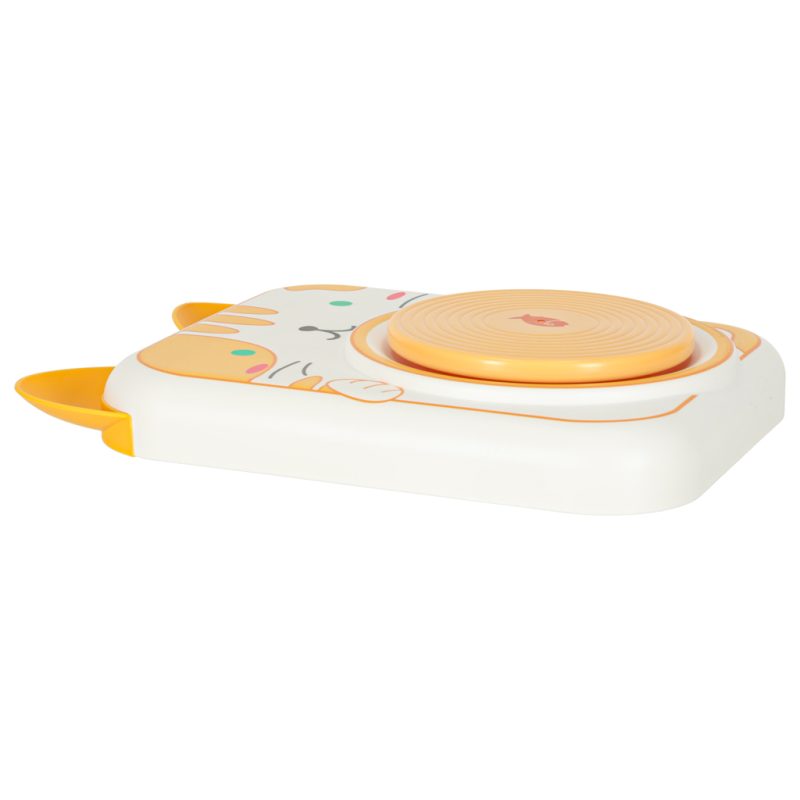 Set lončarskog kotača kreativno, žuta maca