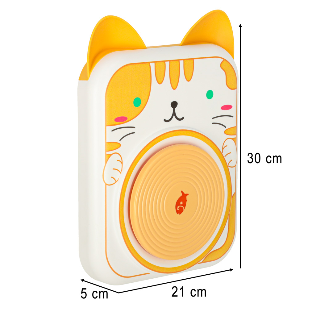 Set lončarskog kotača kreativno, žuta maca