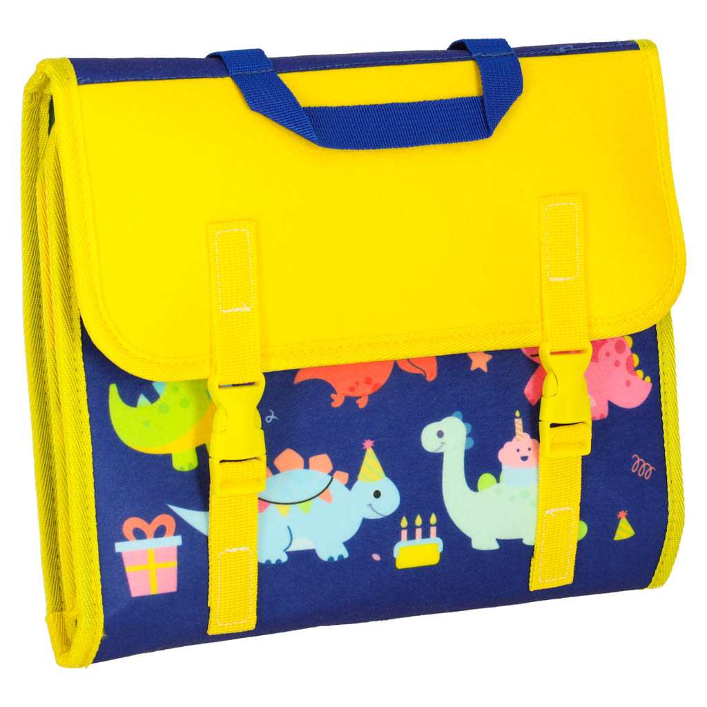 Ploča za senzornu manipulaciju Montessori ruksak plava