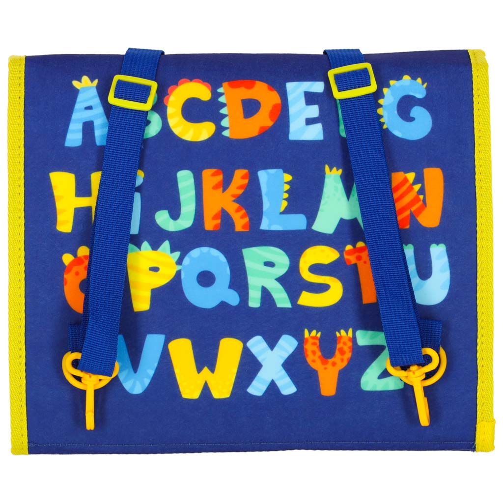 Ploča za senzornu manipulaciju Montessori ruksak plava