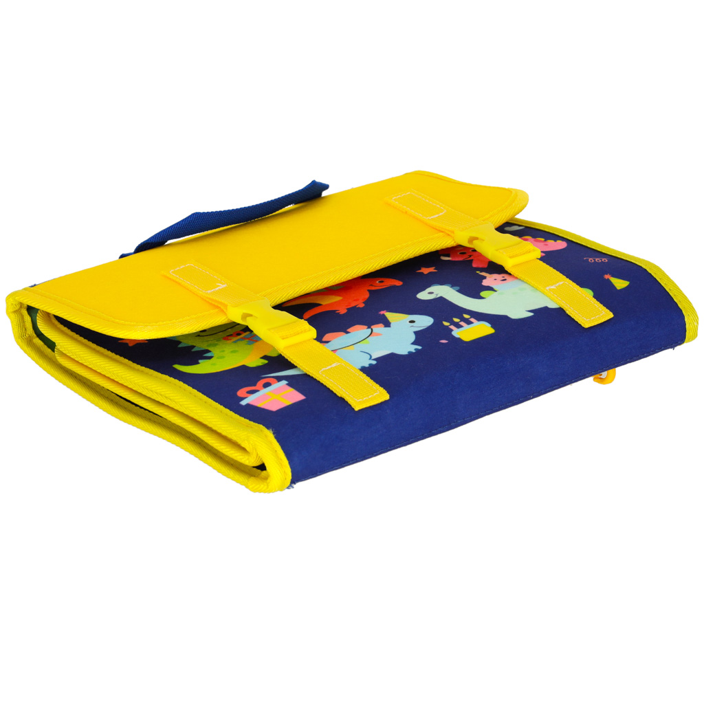 Ploča za senzornu manipulaciju Montessori ruksak plava