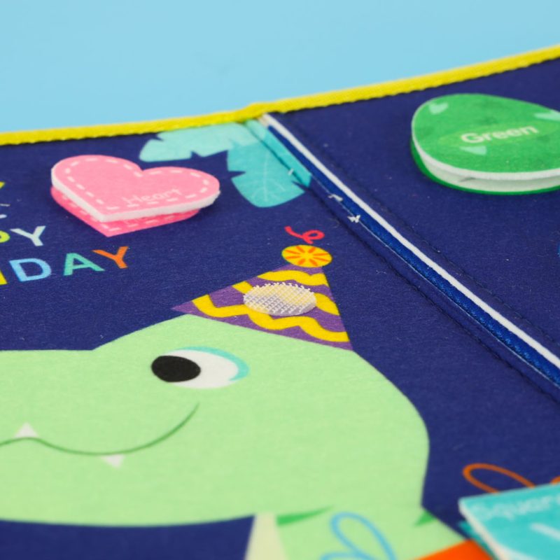 Ploča za senzornu manipulaciju Montessori ruksak plava