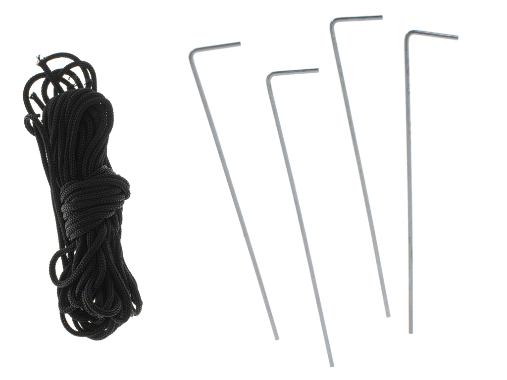 Šator tuš kabina za presvlačenje prijenosni WC crni