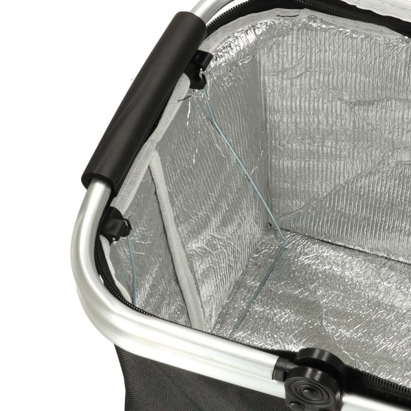 Termo sklopiva košara za piknik crna