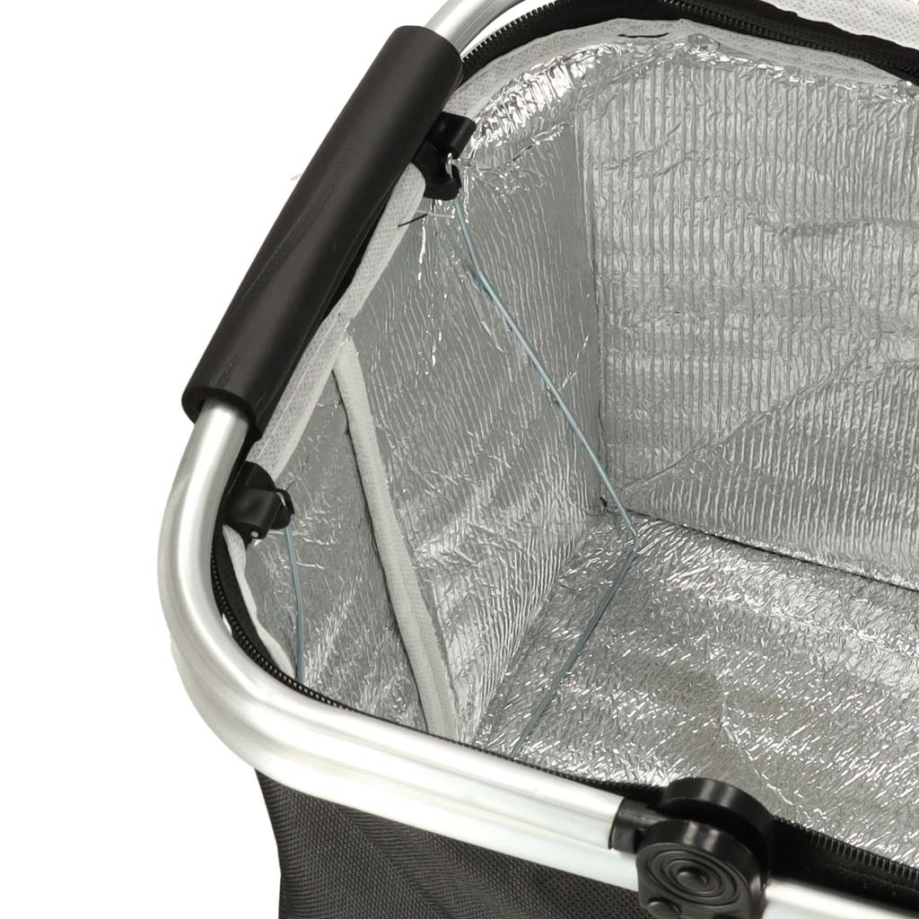 Termo sklopiva košara za piknik crna