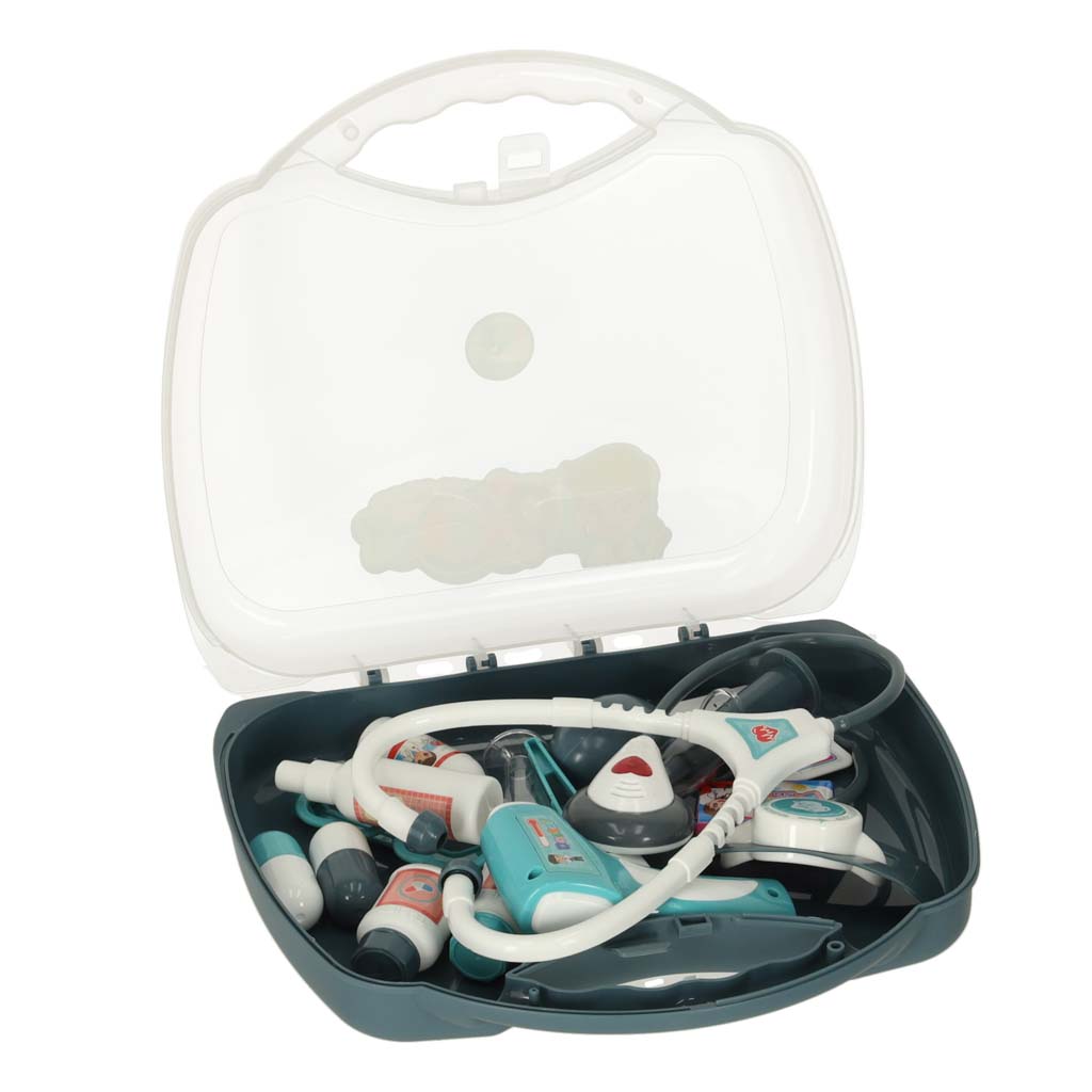 Doktorski pribor u koferu, mali doktor, svjetlosni i zvučni efekti 13