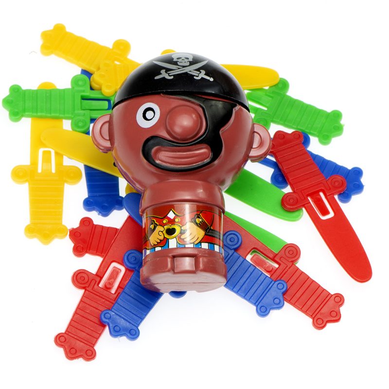 Luda arkadna igra s gusarskom bačvom Ubodi gusara 9 x 9 x 12,5 cm