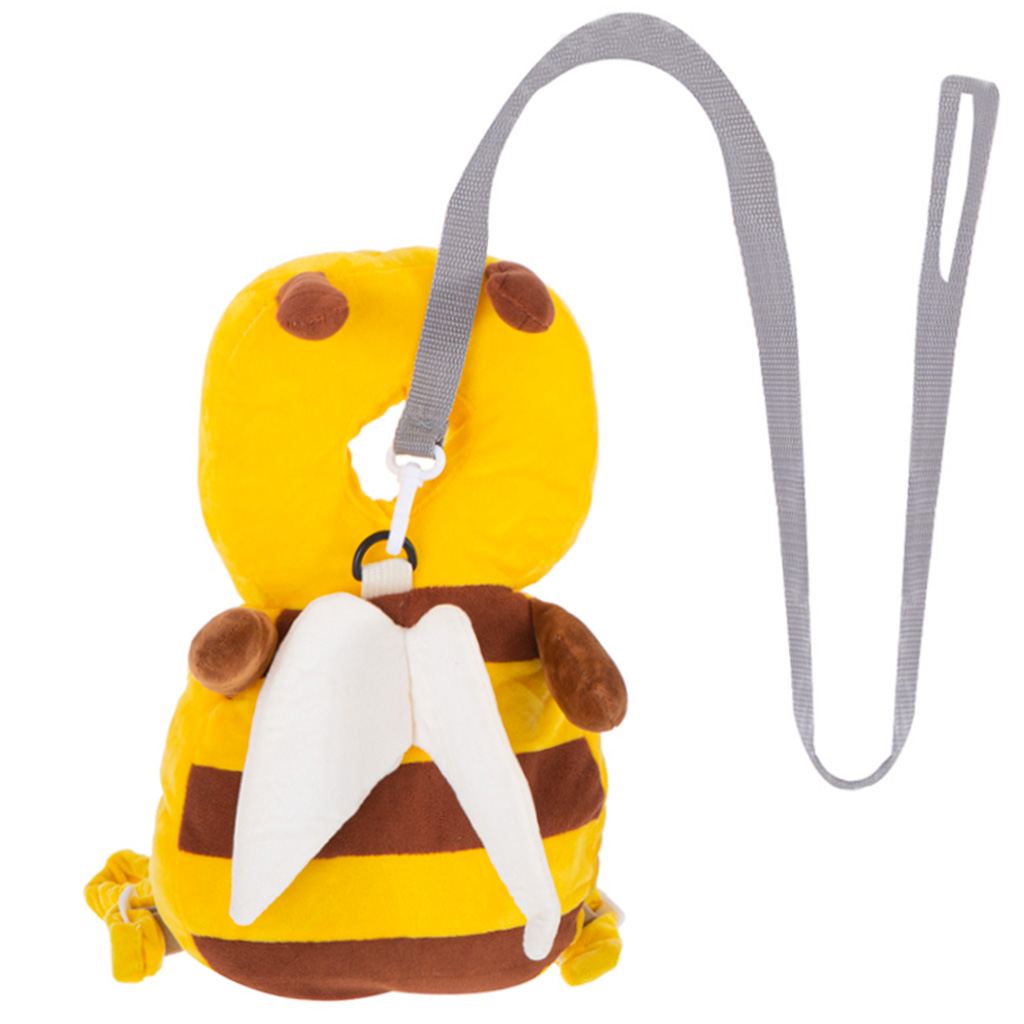 Head-protection-cushion-for-learning-to-walk-backpack-fall-safety-bee-166693 Zaštitni jastuk za glavu za učenje hodanja, ruksak, zaštita od pada, pčela žuta