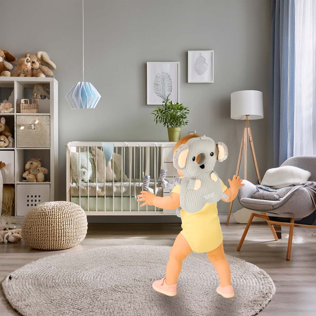 Jastuk za zaštitu glave za učenje hodanja, ruksak, sigurnost pri padu, koala