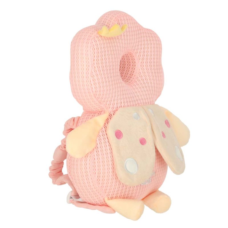 Jastuk za zaštitu glave za učenje hodanja, ruksak, sigurnost pri padu, roza