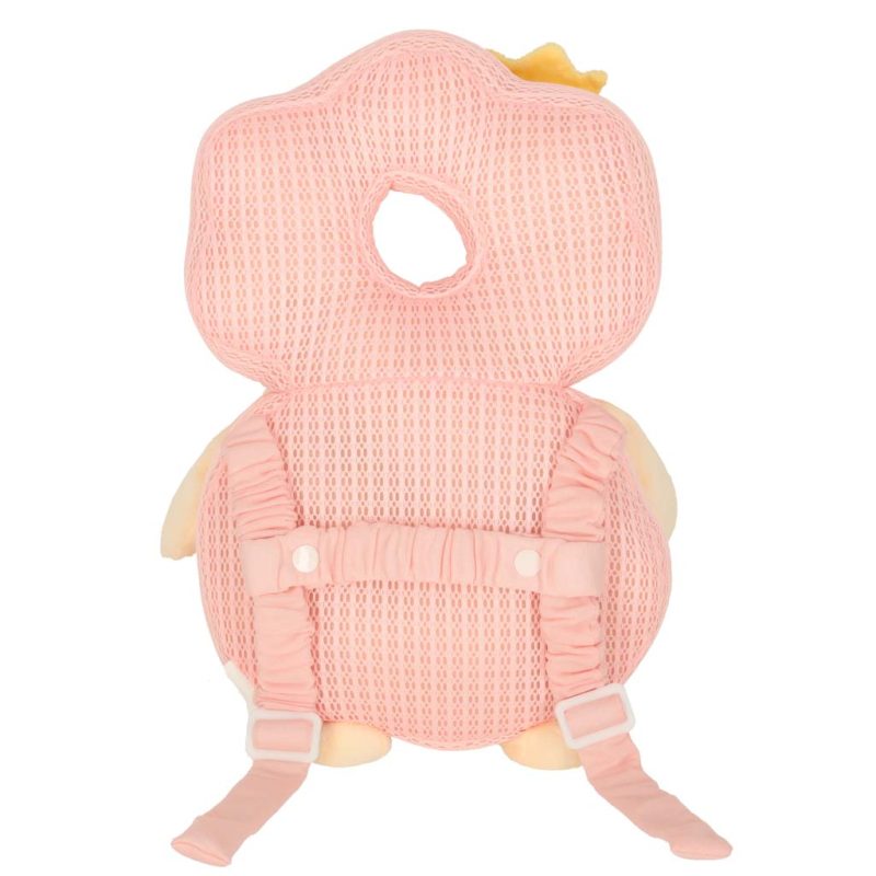 Jastuk za zaštitu glave za učenje hodanja, ruksak, sigurnost pri padu, roza