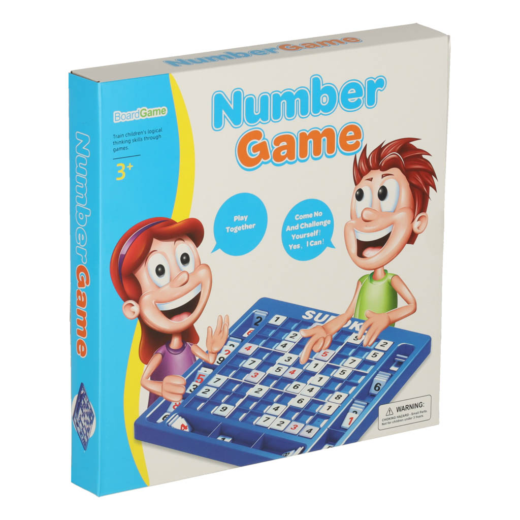 Sudoku zagonetka s brojevima