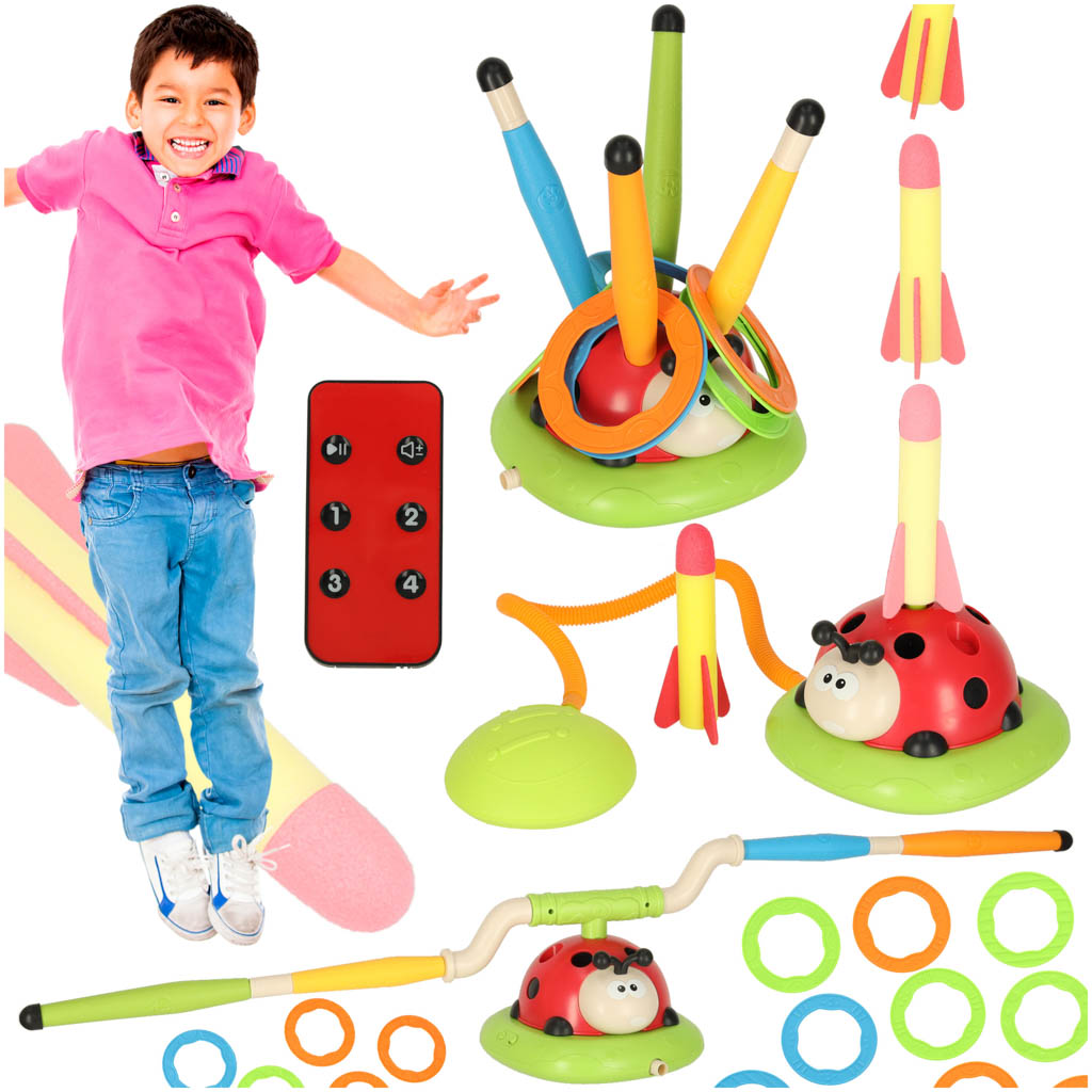 Sports-dexterity-game-for-children-jumping-rope-target-throw-ladybird-launcher-3in1-171688 Sportska igra spretnosti za djecu, vijača za bacanje mete preko užeta, 3 u 1