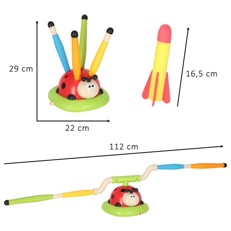 Sports-dexterity-game-for-children-jumping-rope-target-throw-ladybird-launcher-3in1-171700 Sportska igra spretnosti za djecu, vijača za bacanje mete preko užeta, 3 u 1