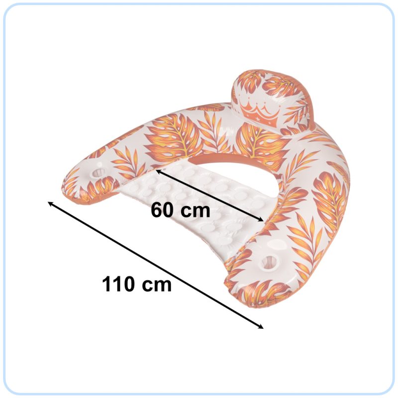 Vodena ležaljka za plivanje, narančasta