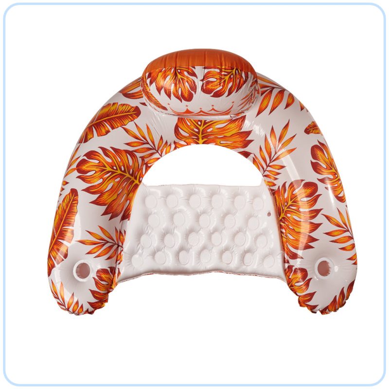 Vodena ležaljka za plivanje, narančasta