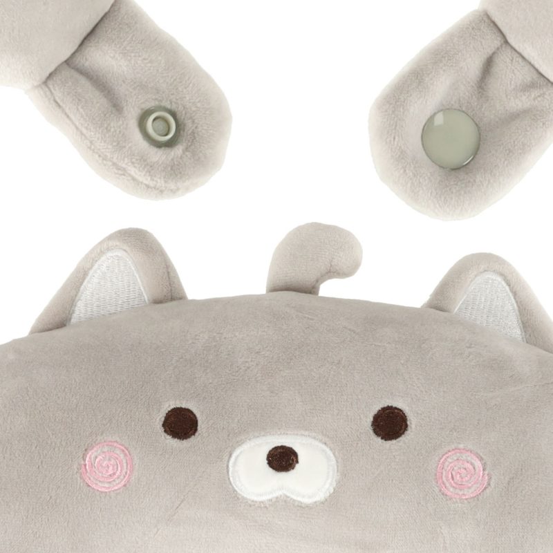 Putni jastuk 2u1 za vrat za automobil, avion, maca