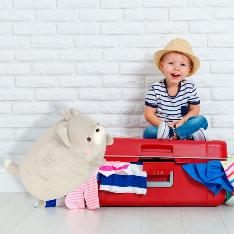 Putni jastuk 2u1 za vrat za automobil, avion, maca