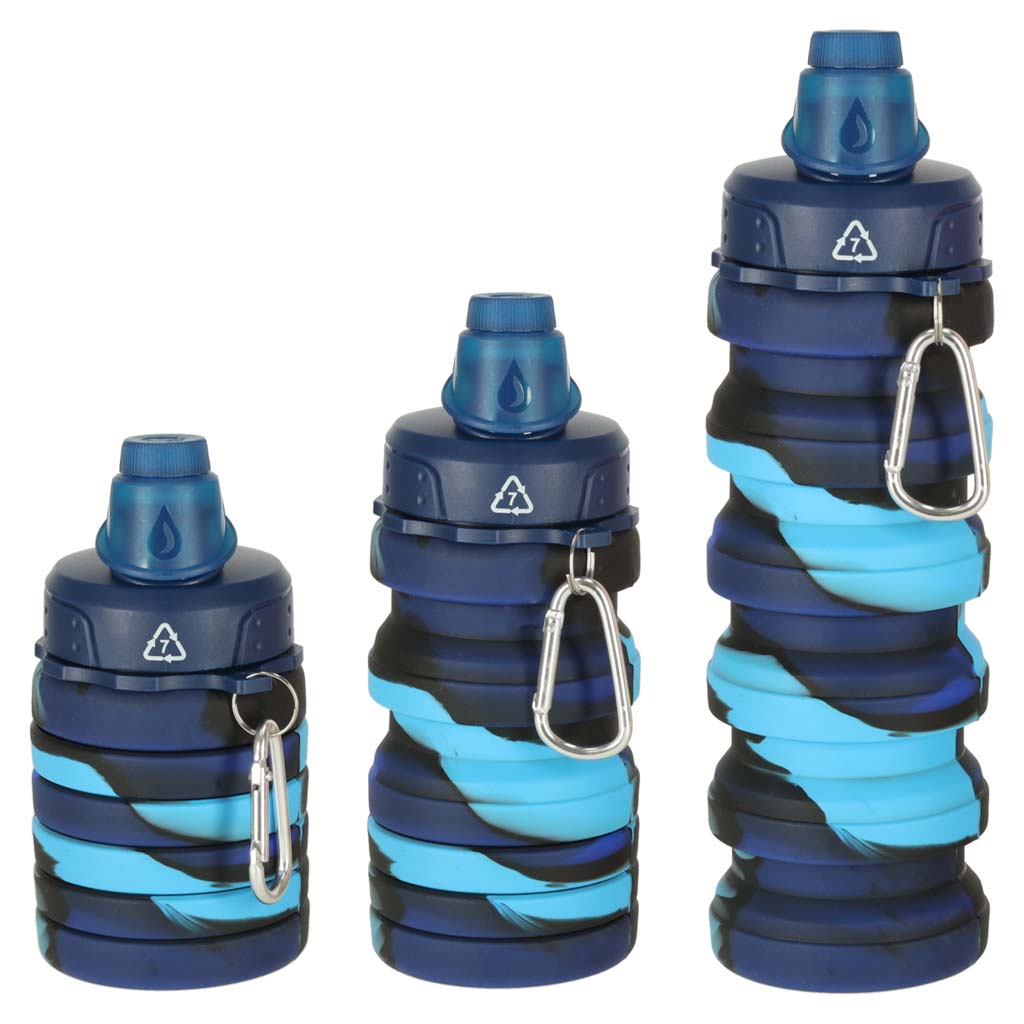 Sklopiva boca za vodu Bidon 500ml plava