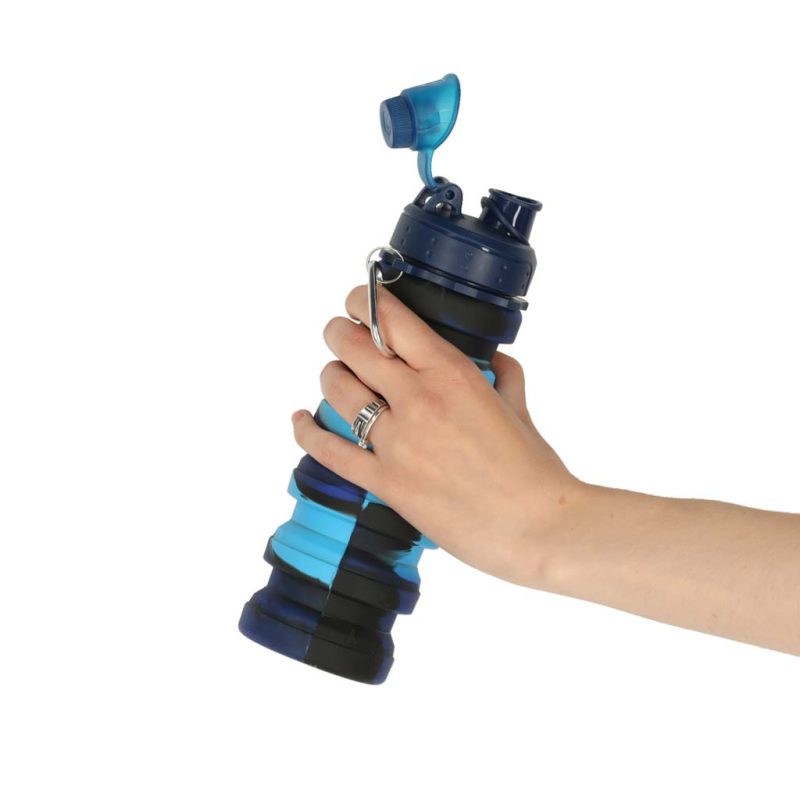 Sklopiva boca za vodu Bidon 500ml plava