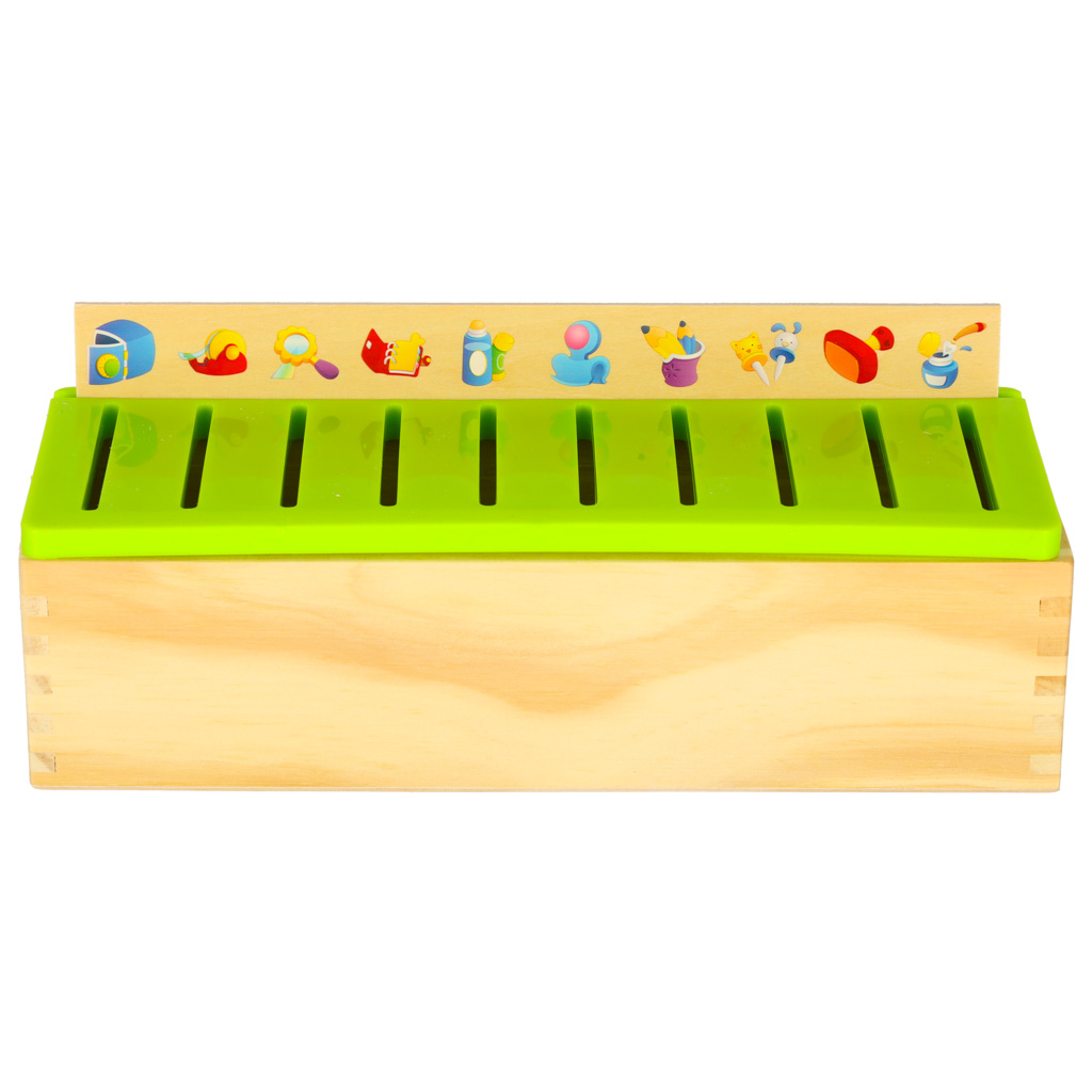 Drvena slagalica za razvrstavanje sa slikama