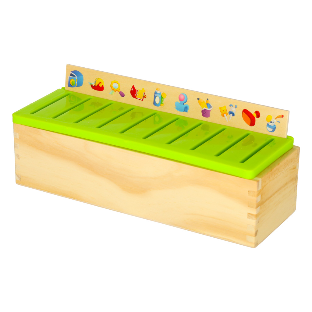 Drvena slagalica za razvrstavanje sa slikama