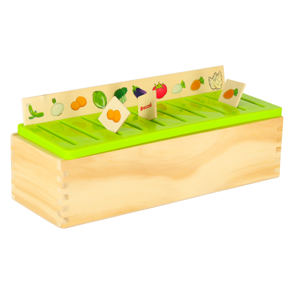 Drvena slagalica za razvrstavanje sa slikama