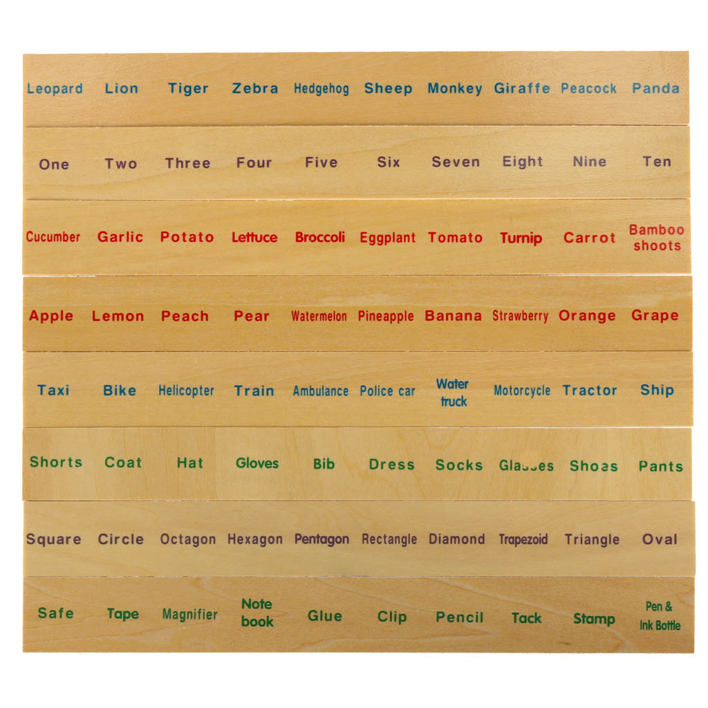 Drvena slagalica za razvrstavanje sa slikama