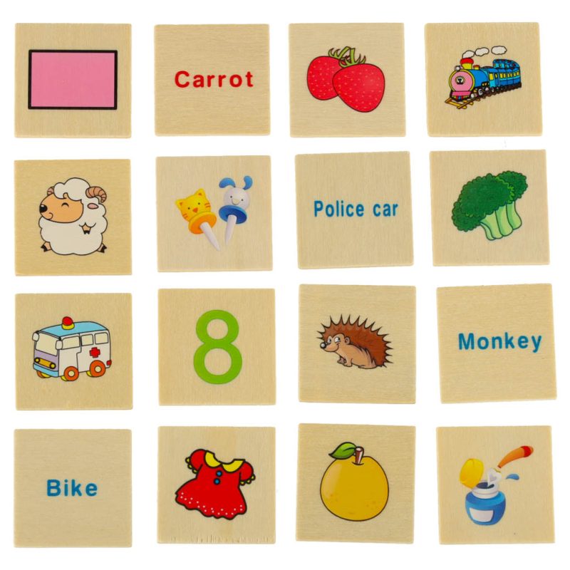 Drvena slagalica za razvrstavanje sa slikama