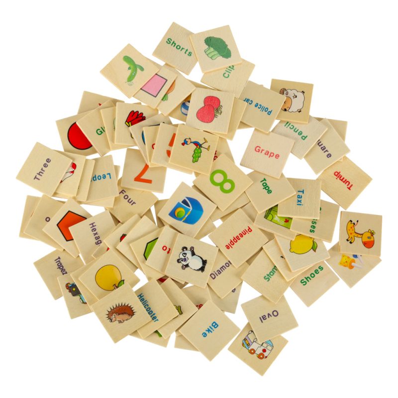 Drvena slagalica za razvrstavanje sa slikama