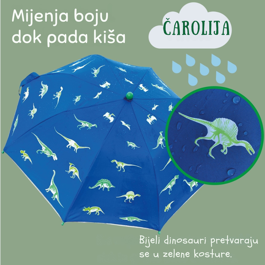 Čarobni dječji kišobran Dino