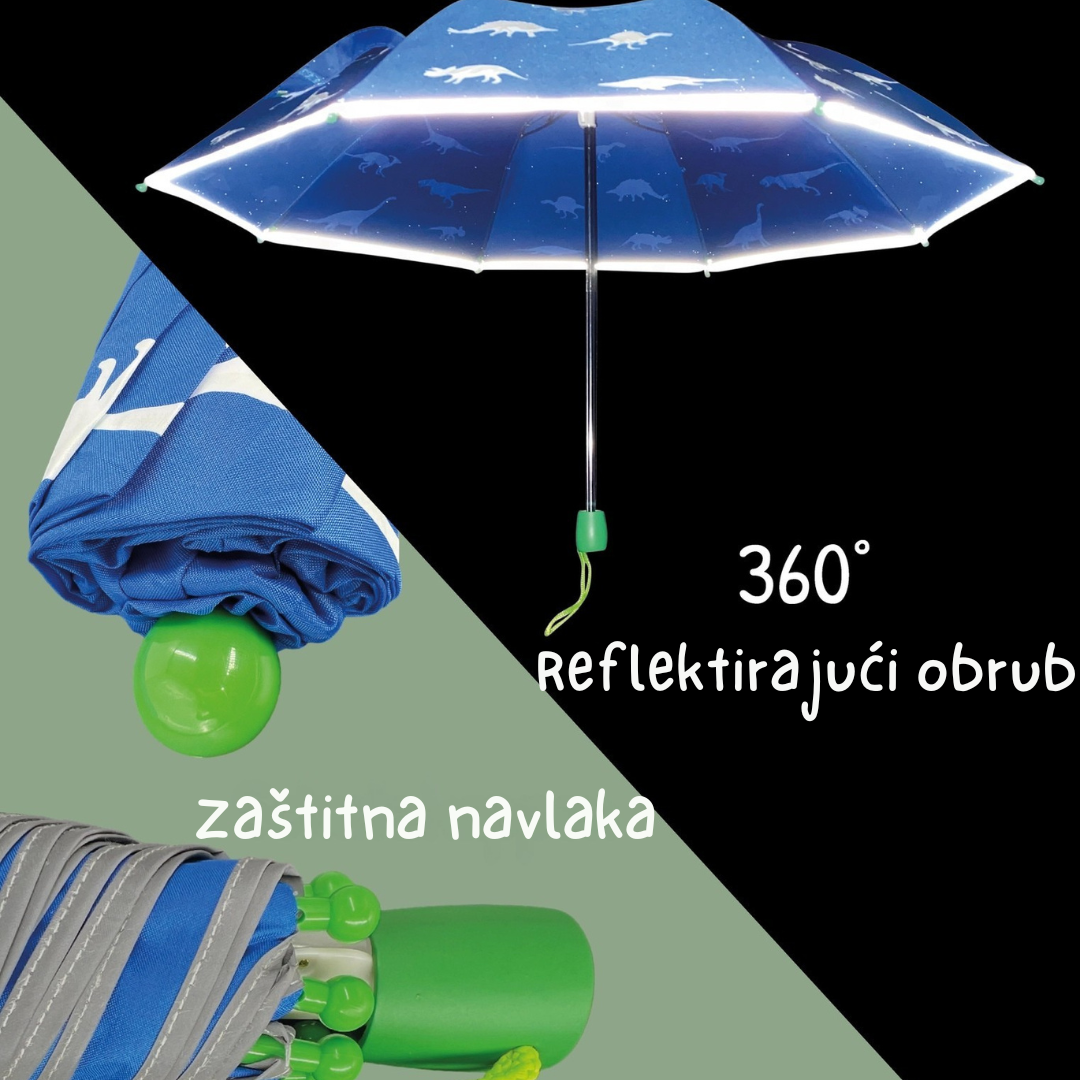 Čarobni dječji kišobran Dino