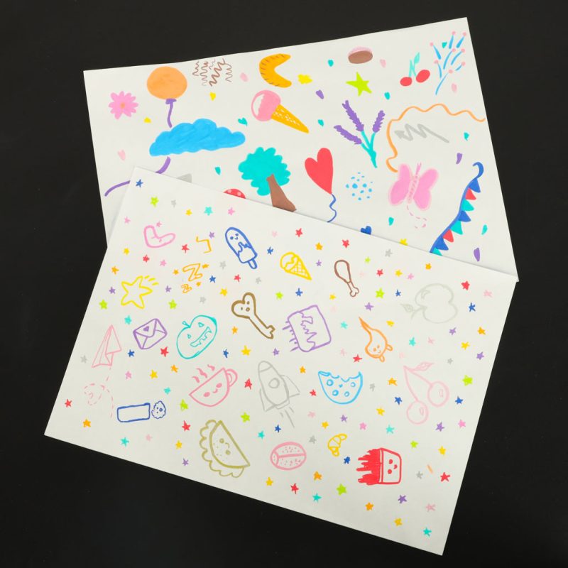 Akrilni markeri za tkaninu, markeri za kamen, vodootporni markeri "uradi sam" 24 kom.