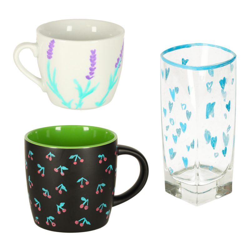 Akrilni markeri za tkaninu, markeri za kamen, vodootporni markeri "uradi sam" 24 kom.