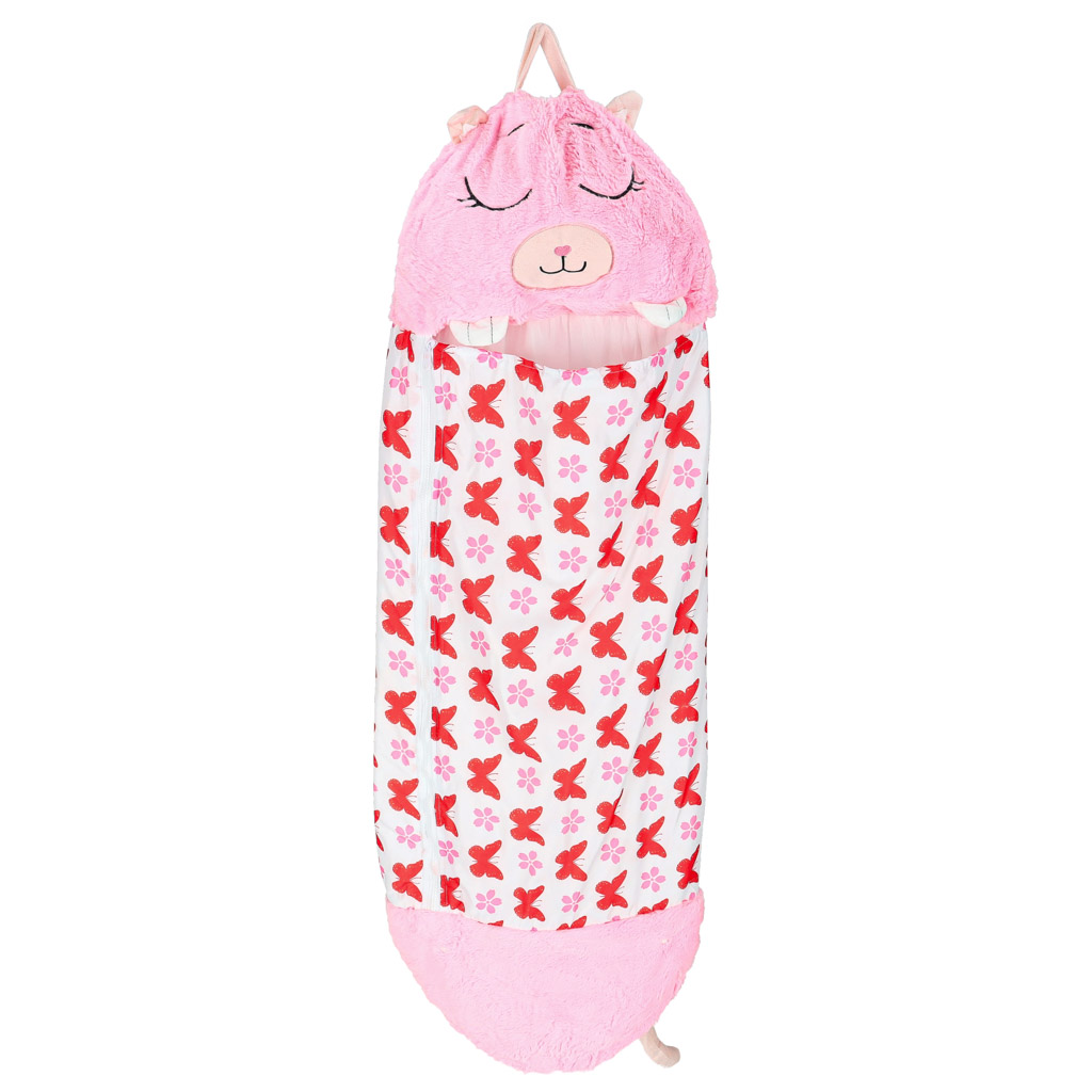 Children-s-hiking-sleeping-bag-135x50cm-pink-175591 Dječja vreća za spavanje za planinarenje 135x50cm roza