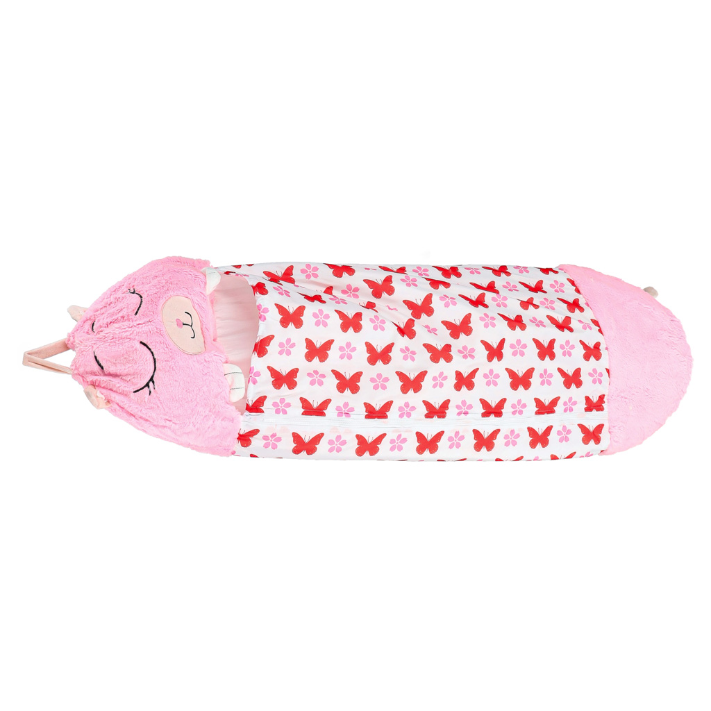 Children-s-hiking-sleeping-bag-135x50cm-pink-175592 Dječja vreća za spavanje za planinarenje 135x50cm roza