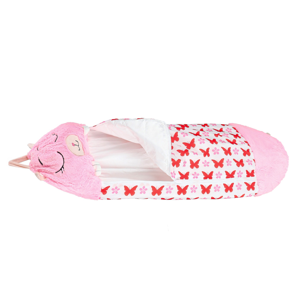 Children-s-hiking-sleeping-bag-135x50cm-pink-175593 Dječja vreća za spavanje za planinarenje 135x50cm roza