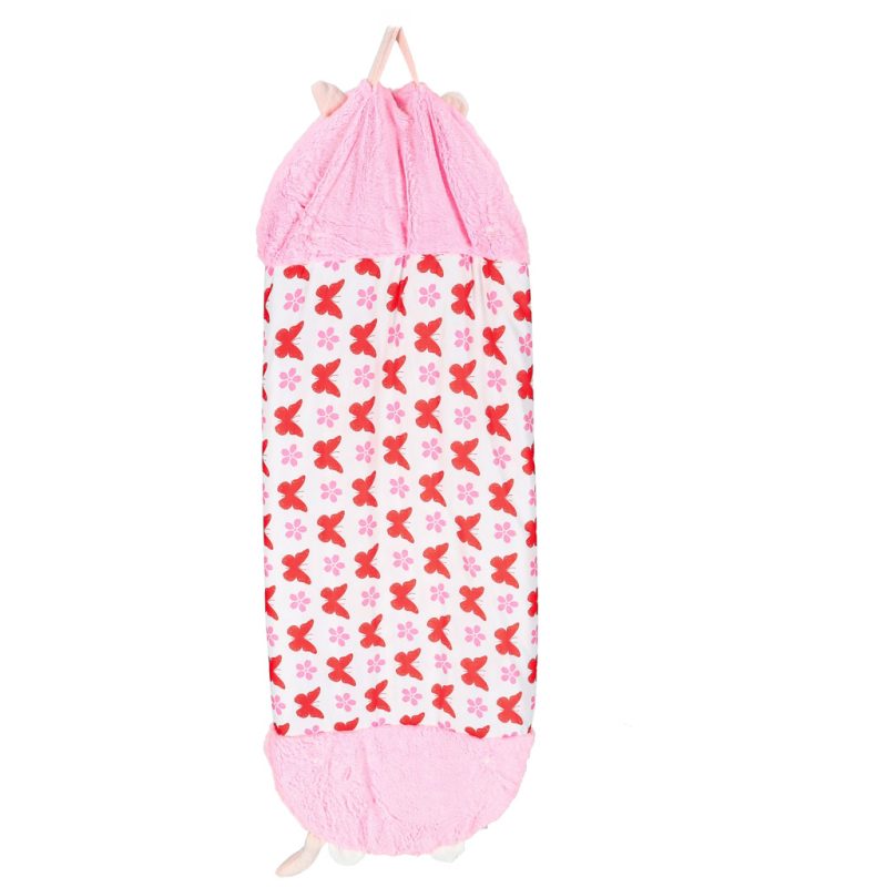 Children-s-hiking-sleeping-bag-135x50cm-pink-175594 Dječja vreća za spavanje za planinarenje 135x50cm roza