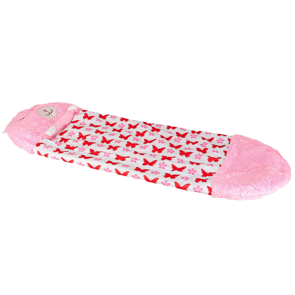 Children-s-hiking-sleeping-bag-135x50cm-pink-175595 Dječja vreća za spavanje za planinarenje 135x50cm roza