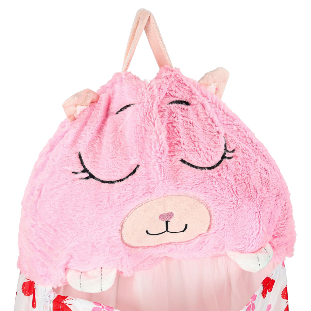 Children-s-hiking-sleeping-bag-135x50cm-pink-175598 Dječja vreća za spavanje za planinarenje 135x50cm roza