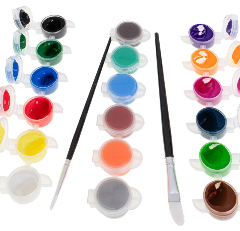 Set za slikanje, kofer 123 el