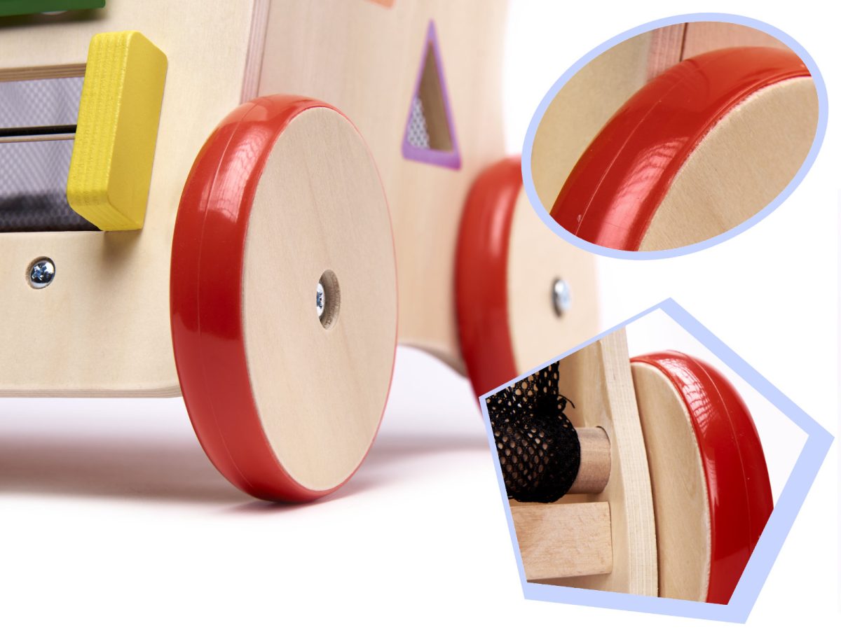 Pusher-wooden-walker-educational-cube-6in1-85992 Igračka za guranje za djecu, drvena hodalica, edukativna kocka 6 u 1