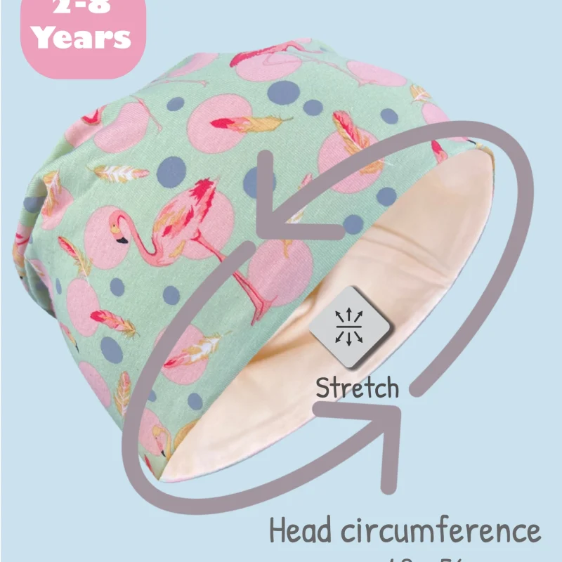 Reflektirajuća kapa s 360° reflektirajućim šalom - Flamingo