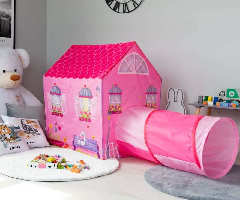Šatorska kućica s tunelskim šatorom, dječjim igralištem IPLAY