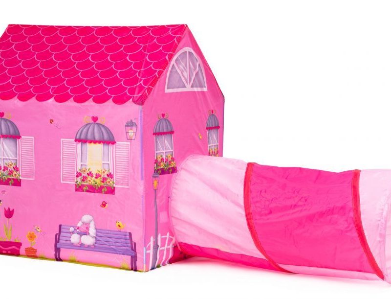 Šatorska kućica s tunelskim šatorom, dječjim igralištem IPLAY