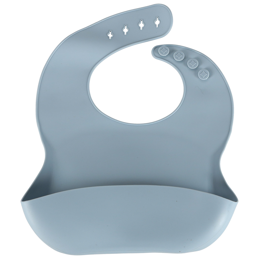 Silikonske posude za djecu 9 elemenata plave 8