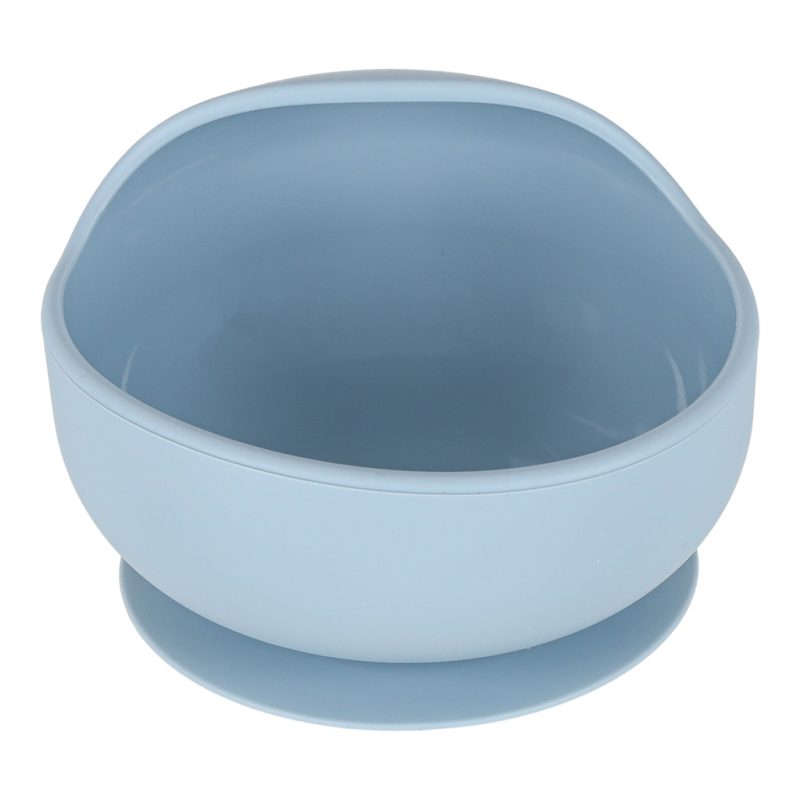 Silikonske posude za djecu 9 elemenata plave 5