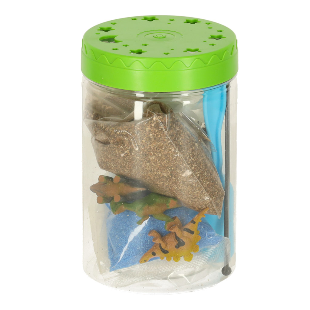 Terarij s farmom dinosaura, projektor i LED noćnim svjetlom